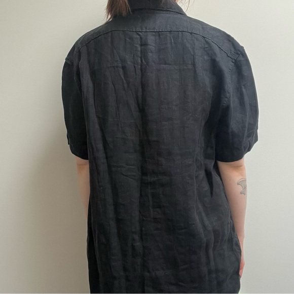 Black Banana Republic Linen Shirt - Picture 8 of 16